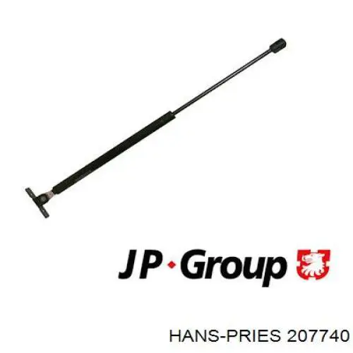 Амортизатор капота газовий Hans Pries (Topran) 207740 ціна, від 9.86 USD