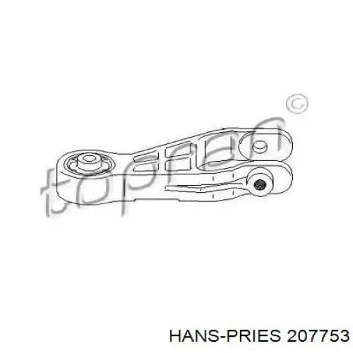 Подушка (опора) двигуна, задня Hans Pries (Topran) 207753 ціна, від 18.62 USD