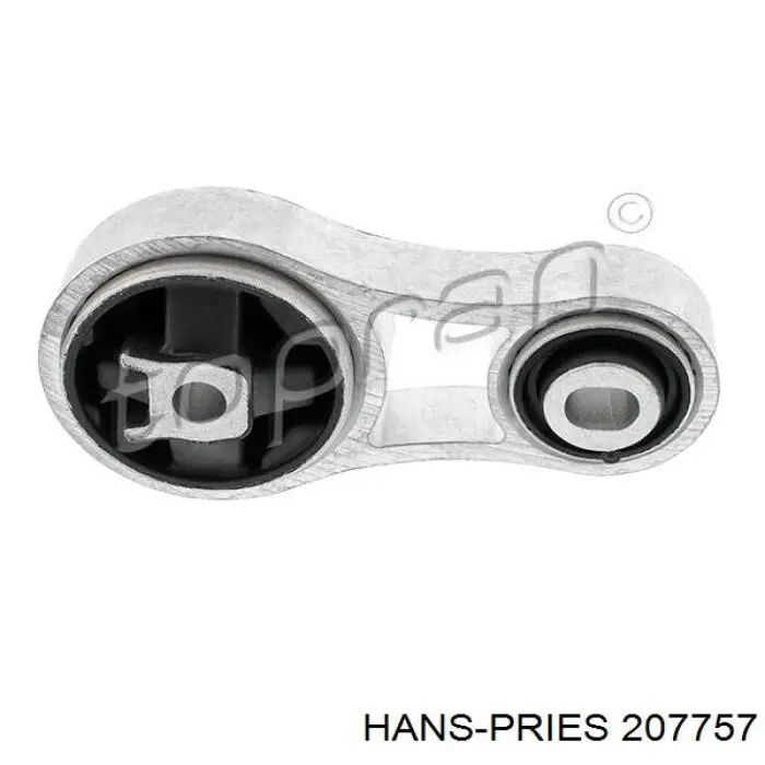 Подушка (опора) двигуна, задня Hans Pries (Topran) 207757 ціна, від 29.01 USD