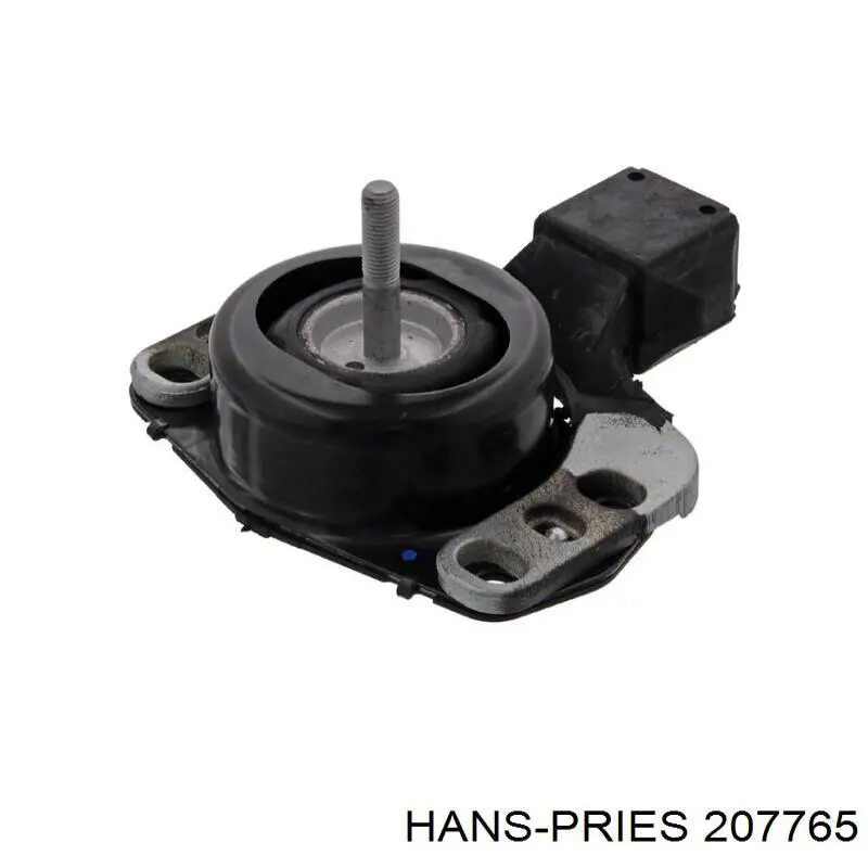 207765 Hans Pries (Topran) подушка (опора двигуна, задня)