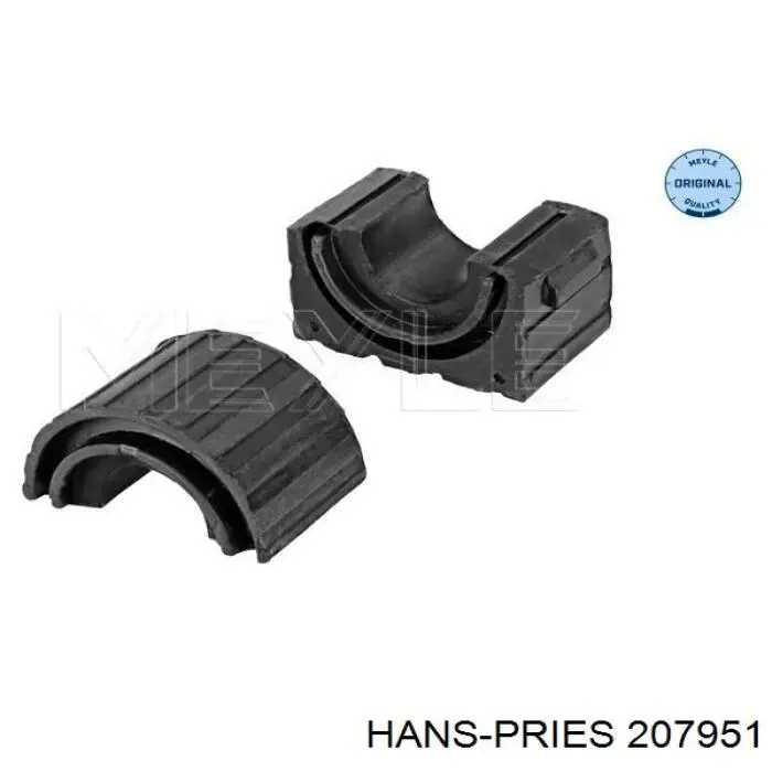 Втулка стабілізатора переднього, верхня Hans Pries (Topran) 207951 ціна, від 3.61 USD