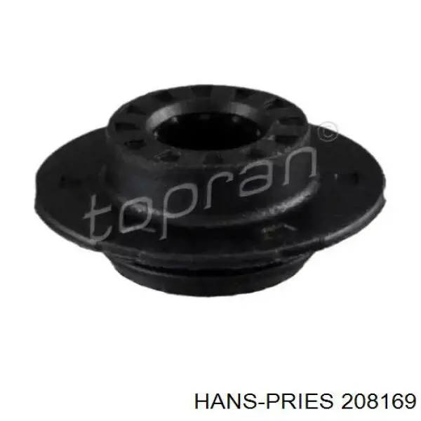 208169 Hans Pries (Topran) подушка радіатора охолодження, нижня