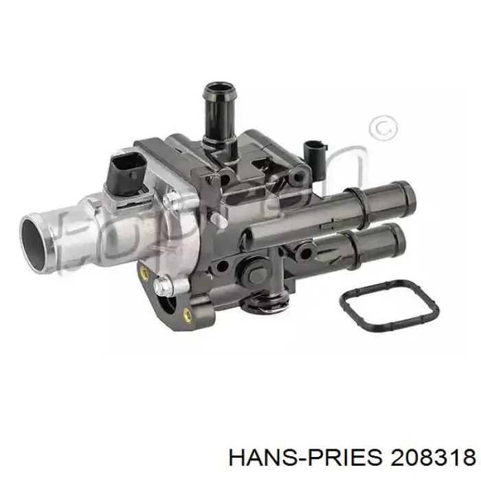 Кожух термостата Hans Pries (Topran) 208318 ціна, від 65.20 USD