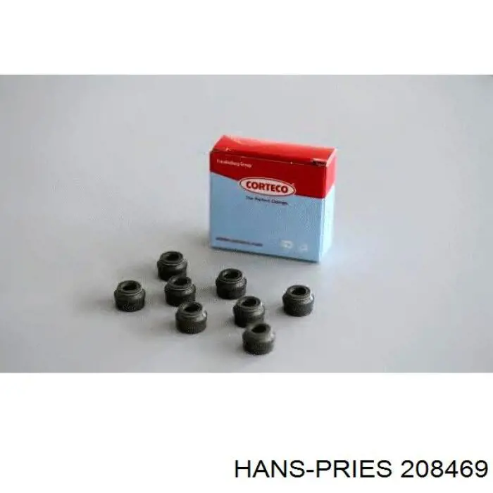 208469 Hans Pries (Topran) подушка (опора двигуна, передня)