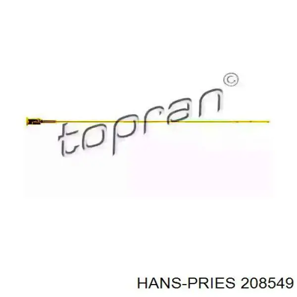 208549 Hans Pries (Topran) щуп-індикатор рівня масла в двигуні