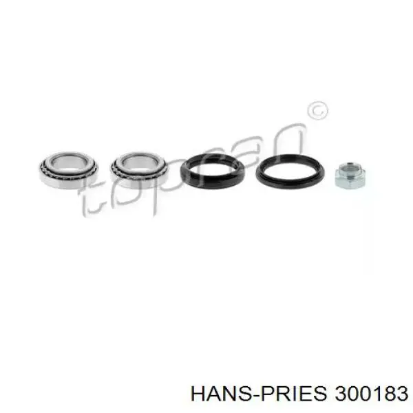 Підшипник ступиці 300183 Hans Pries (Topran)