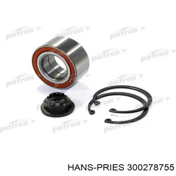 Купити 300278755 Hans Pries (Topran) Підшипник ступиці передньої