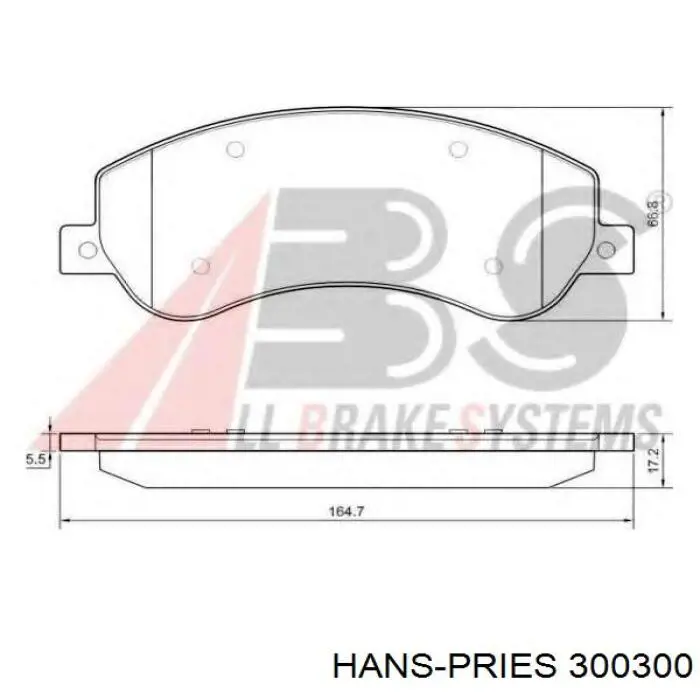 Пильник ШРКШ зовнішній Hans Pries (Topran) 300300