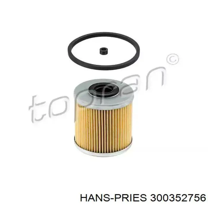 Купити 300352756 Hans Pries (Topran) Фільтр-відстійник палива грубої очистки