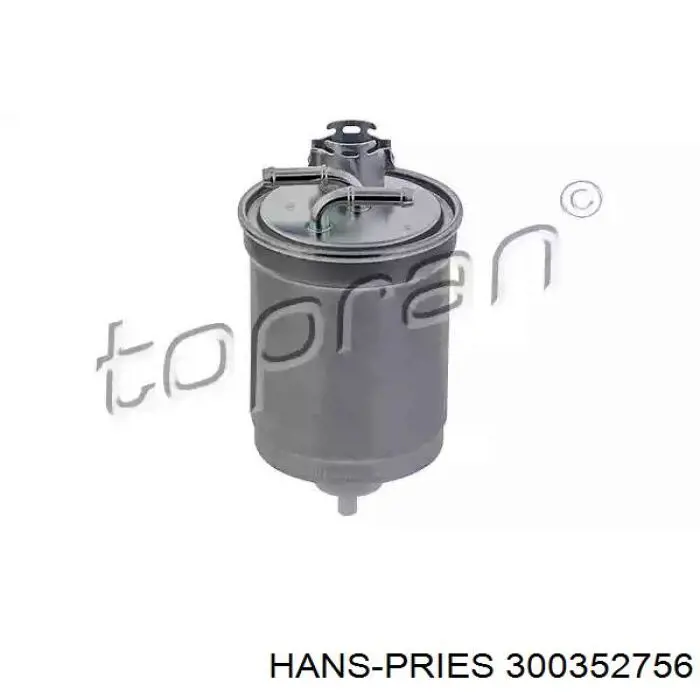 300352756 Hans Pries (Topran) Фільтр палива