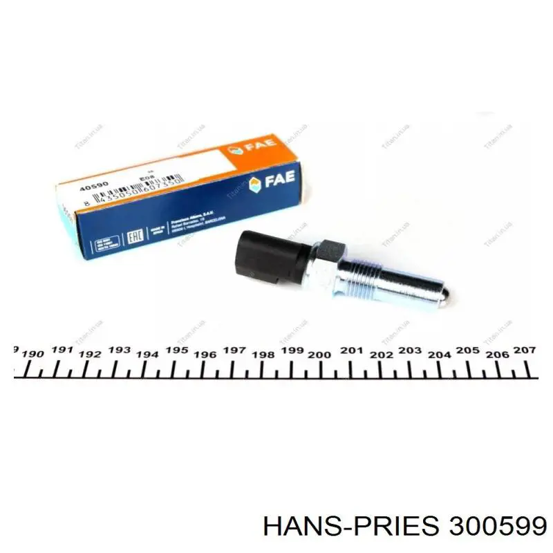Датчик світла заднього ходу Hans Pries (Topran) 300599
