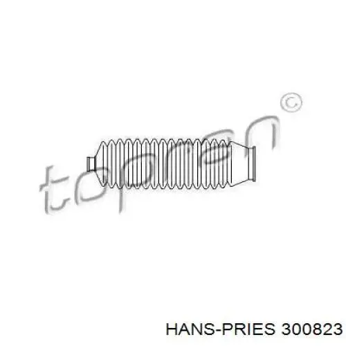 Пильник рульового механізму/рейки 300823 Hans Pries (Topran)