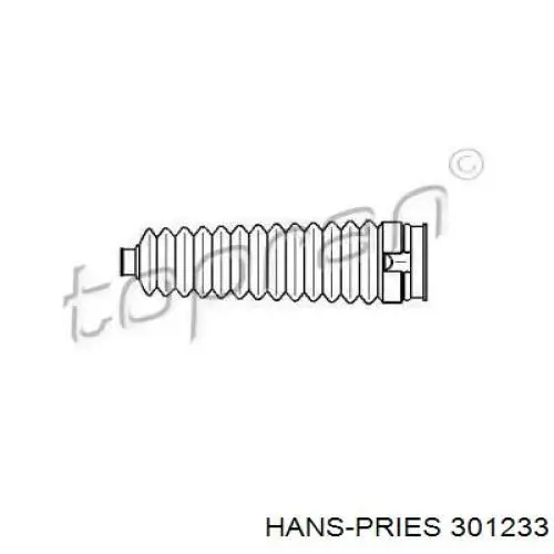 301233 Hans Pries (Topran) пильник рульового механізму/рейки