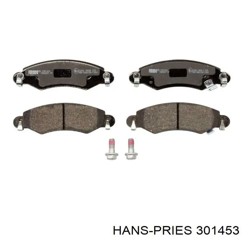 301453 Hans Pries (Topran) стійка стабілізатора переднього, права