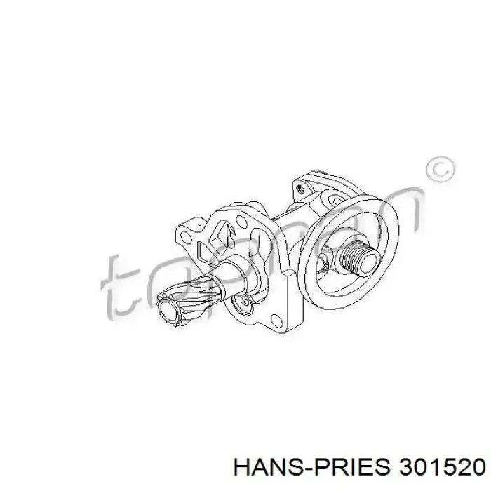 Помпа масляна Hans Pries (Topran) 301520 ціна, від 37.57 USD
