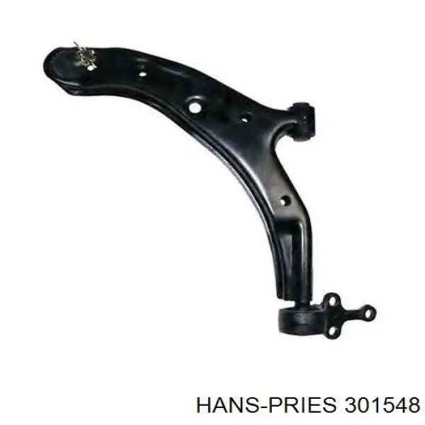 Сайлентблок заднього поздовжнього важеля 301548 Hans Pries (Topran)