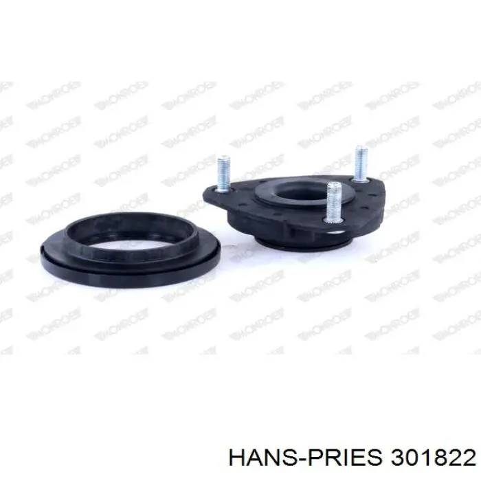 Опора амортизатора переднього 301822 Hans Pries (Topran)