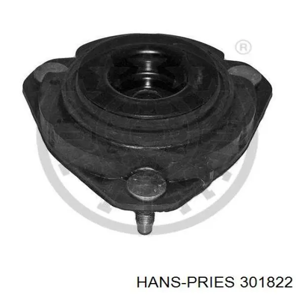 Подушка амортизатора переднього Hans Pries (Topran) 301822