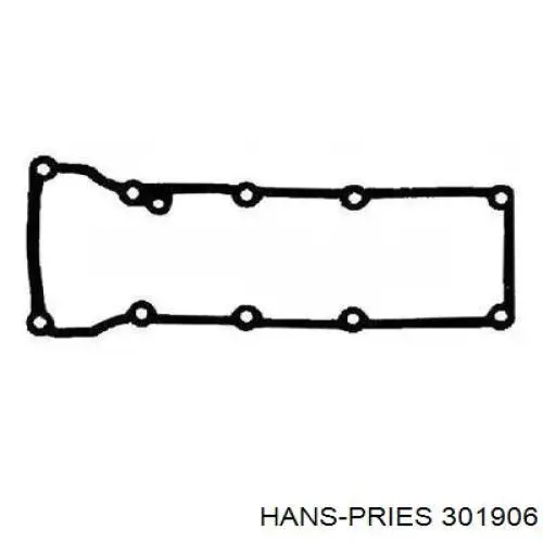 Прокладка клапанної кришки двигуна 301906 Hans Pries (Topran)