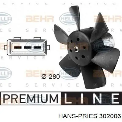 Вискомуфта вентилятора CS5703 Fanex