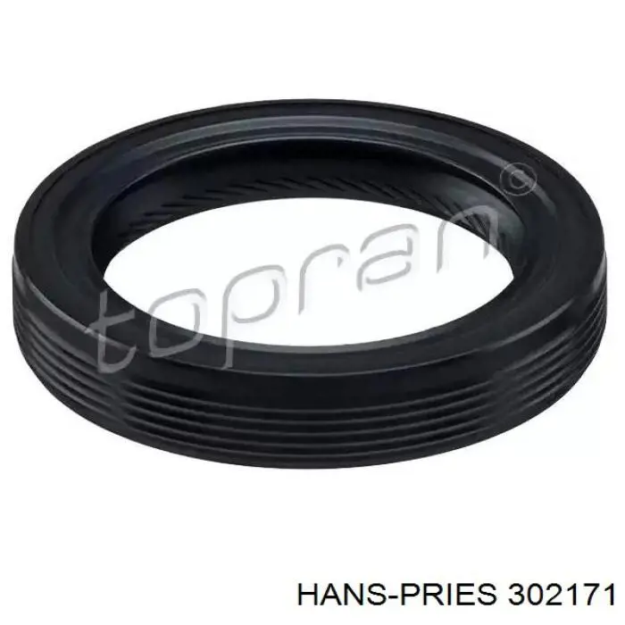 Сальник коленвалу 302171 Hans Pries (Topran)