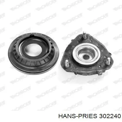 Опора стійки амортизатора переднього Hans Pries (Topran) 302240 ціна, від 11.19 USD