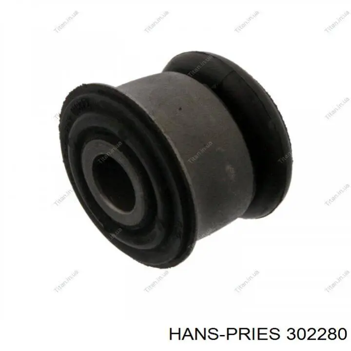302280 Hans Pries (Topran) прокладка піддону картера двигуна, верхня