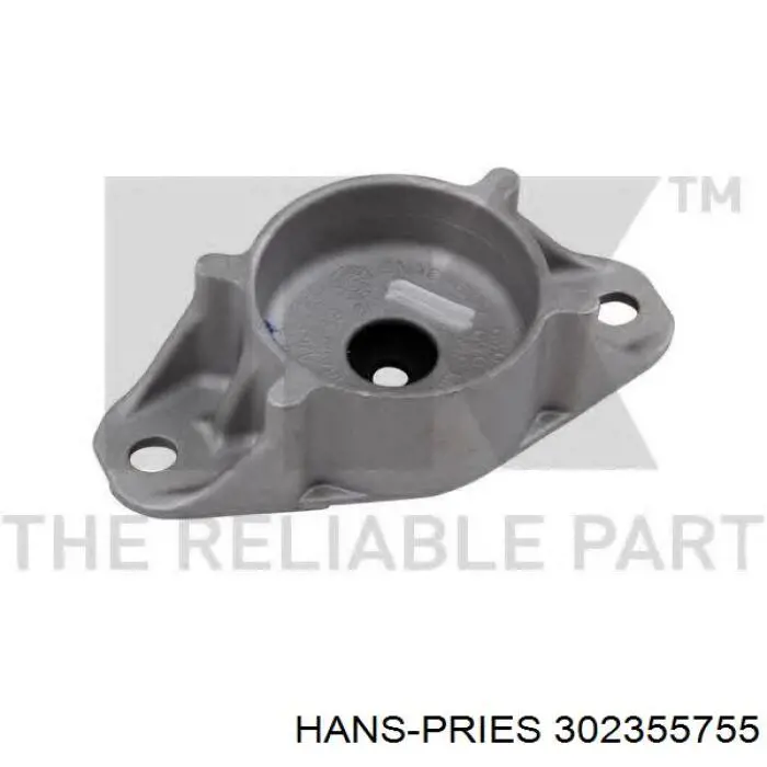 Опора амортизатора заднього Hans Pries (Topran) 302355755 ціна, від 8.49 USD