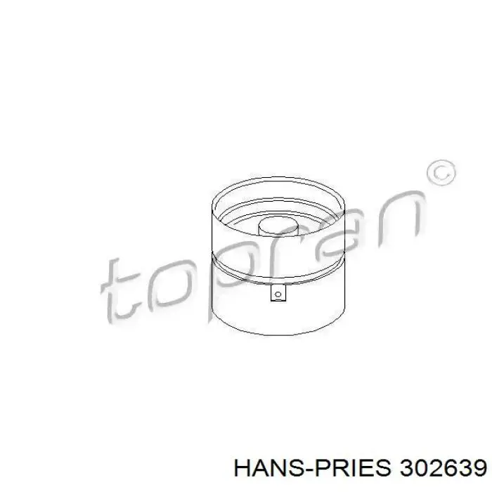 Купити 302639 Hans Pries (Topran) Штовхач клапанів двигуна