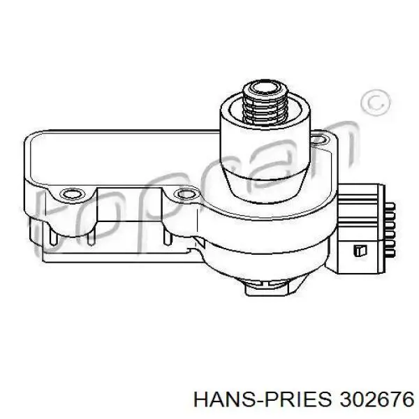 Датчик холостого ходу 302676 Hans Pries (Topran)