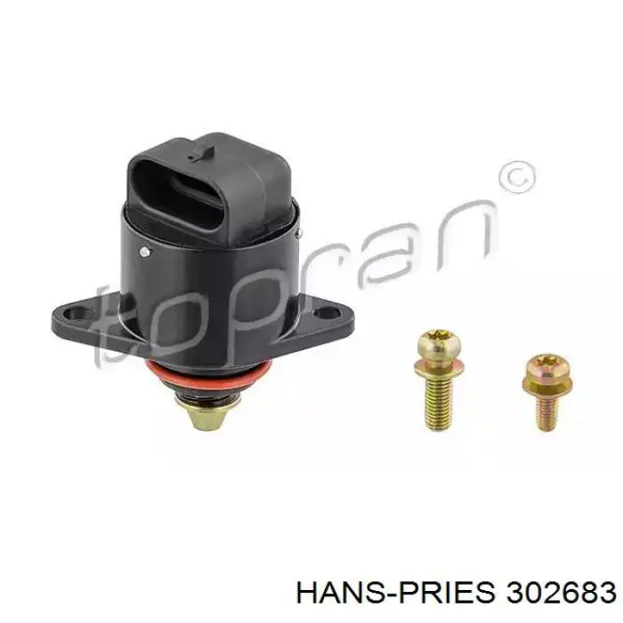 Клапан холостого ходу Hans Pries (Topran) 302683 ціна, від 23.22 USD