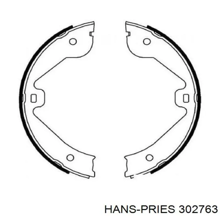 Подушка патрубка інтеркулера Hans Pries (Topran) 302763 ціна, від 1.70 USD