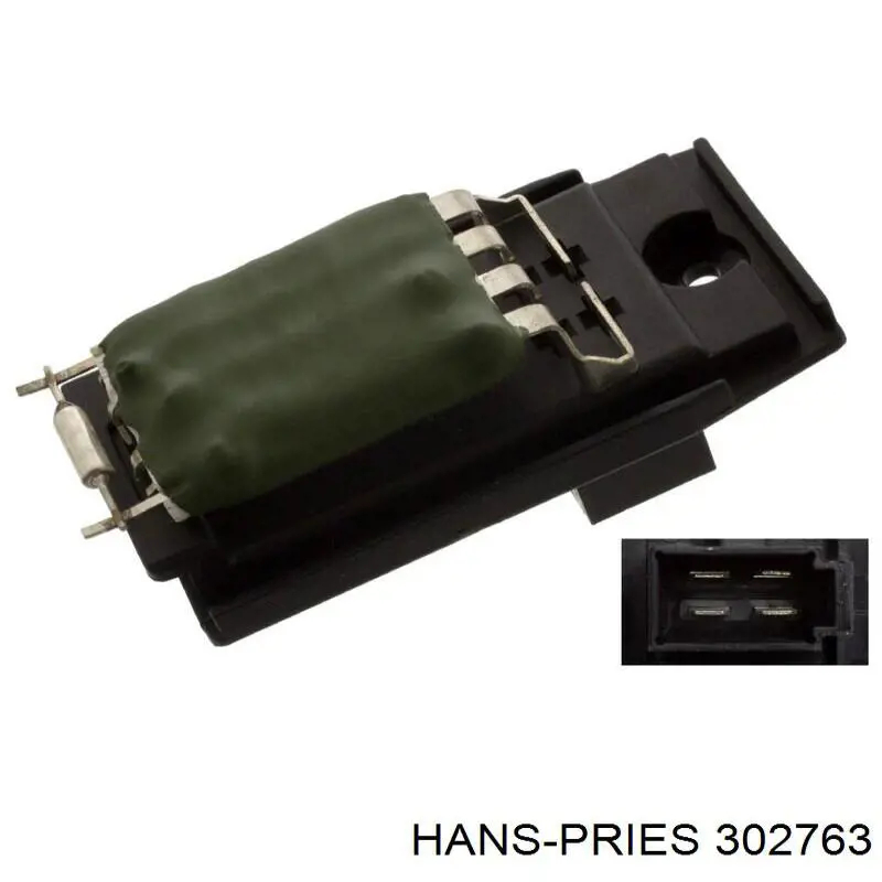 Купити 302763 Hans Pries (Topran) Подушка патрубка інтеркулера