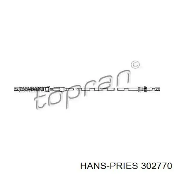 Купити INF300507 InA-For Трос газу