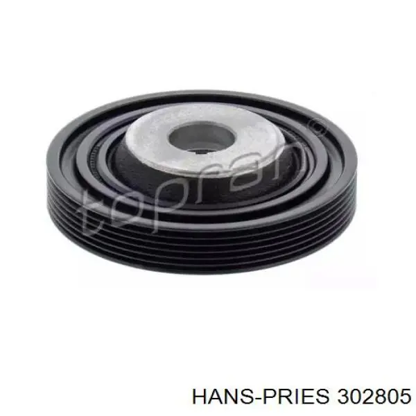 Шків колінвала (демпфер ) Hans Pries (Topran) 302805 ціна, від 33.86 USD