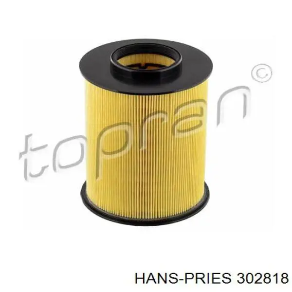 Елемент повітряного фільтра Hans Pries (Topran) 302818 ціна, від 11.44 USD