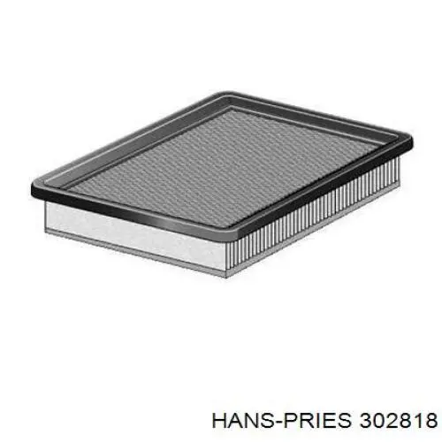 Елемент повітряного фільтра Hans Pries (Topran) 302818 ціна, від 11.44 USD