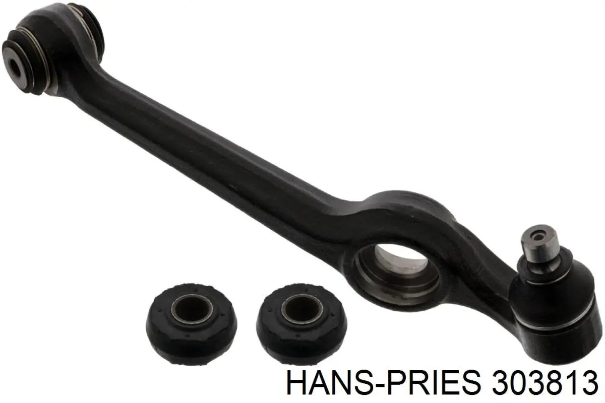 Важіль передньої підвіски нижній, правий 303813 Hans Pries (Topran)