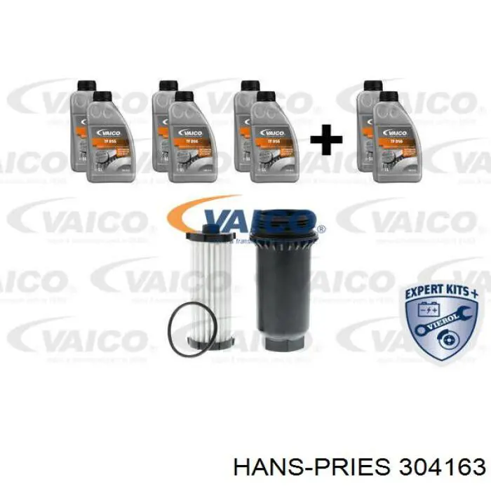 Купити 304163 Hans Pries (Topran) Масло і фільтр в коробку автомат 