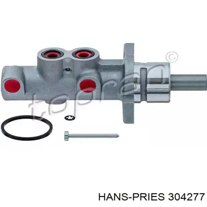 Циліндр головний гальма (Гідротормоз) Hans Pries (Topran) 304277 ціна, від 47.26 USD
