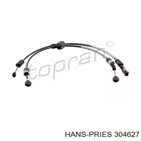 Трос перемикання передач, здвоєний Hans Pries (Topran) 304627 ціна, від 44.14 USD
