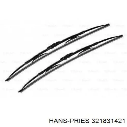 Палець (шплінт) дверної петлі 321831421 Hans Pries (Topran)