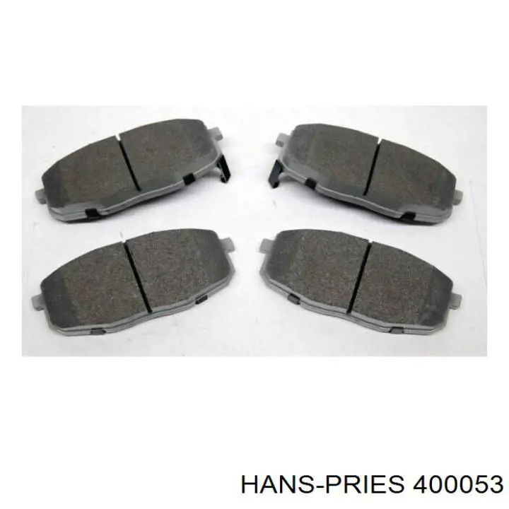 400053 Hans Pries (Topran) сайлентблок переднього нижнього важеля