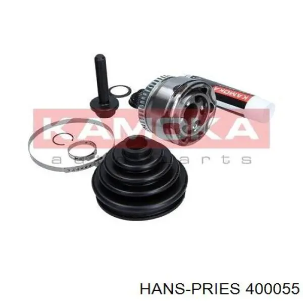 Сайлентблок переднього важеля 400055 Hans Pries (Topran)