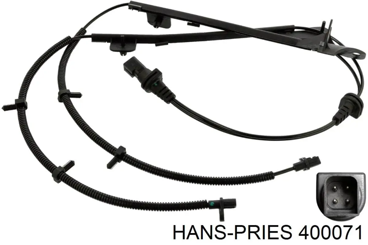 Сайлентблок підрамника задній Hans Pries (Topran) 400071