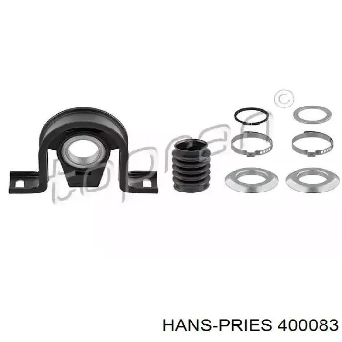 Купити 400083 Hans Pries (Topran) Муфта підвісної підшипника