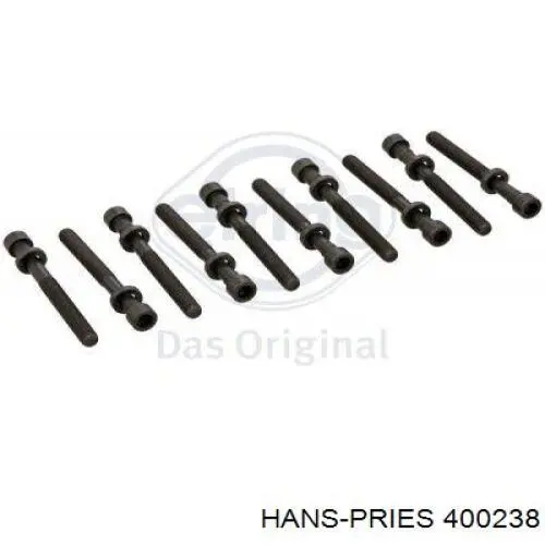 Муфта кардана еластична, передня 400238 Hans Pries (Topran)