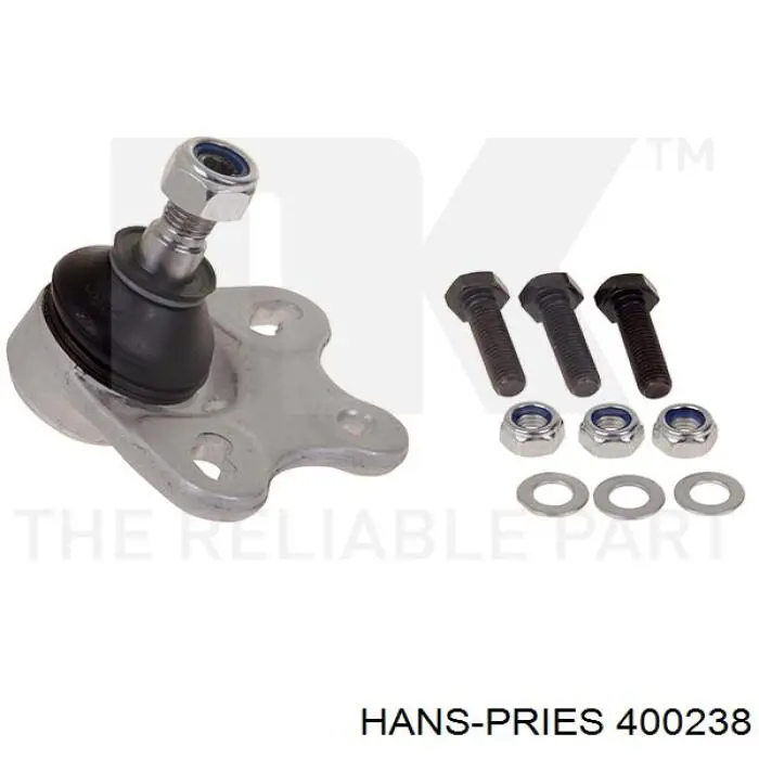 Карданний шарнір Hans Pries (Topran) 400238 ціна, від 42.12 USD