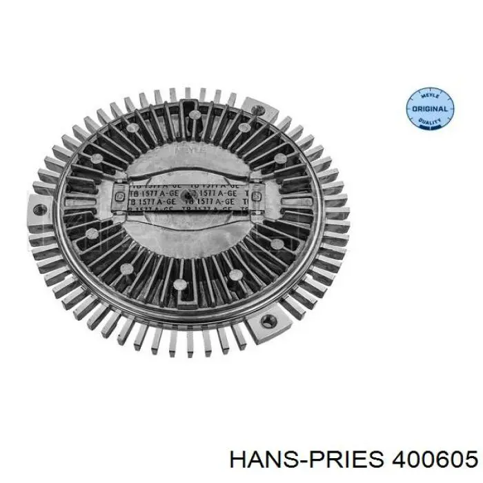 Купити 400605 Hans Pries (Topran) Муфта вязкостная системи охолодження