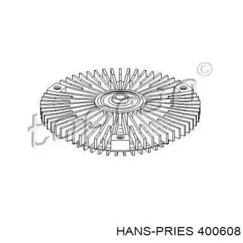 Купити 400608 Hans Pries (Topran) Муфта вязкостная системи охолодження